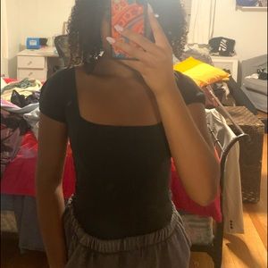 Dark Grey Urban Outfitter Bodysuit